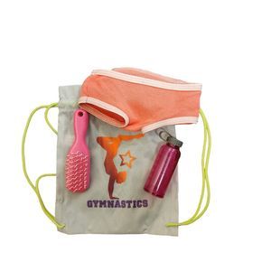 American Girl McKenna's Gymnastics Bag Water Bottle Hair Brush Accessories